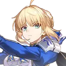 Saber character art